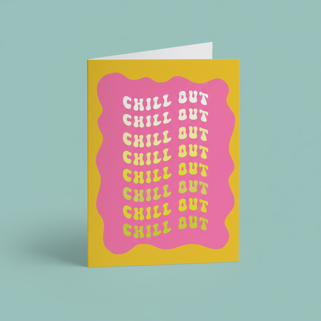 Chill Out Greeting Card