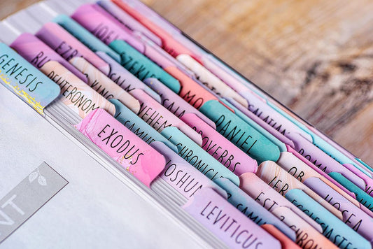 Pastel Nebula Bible Tabs