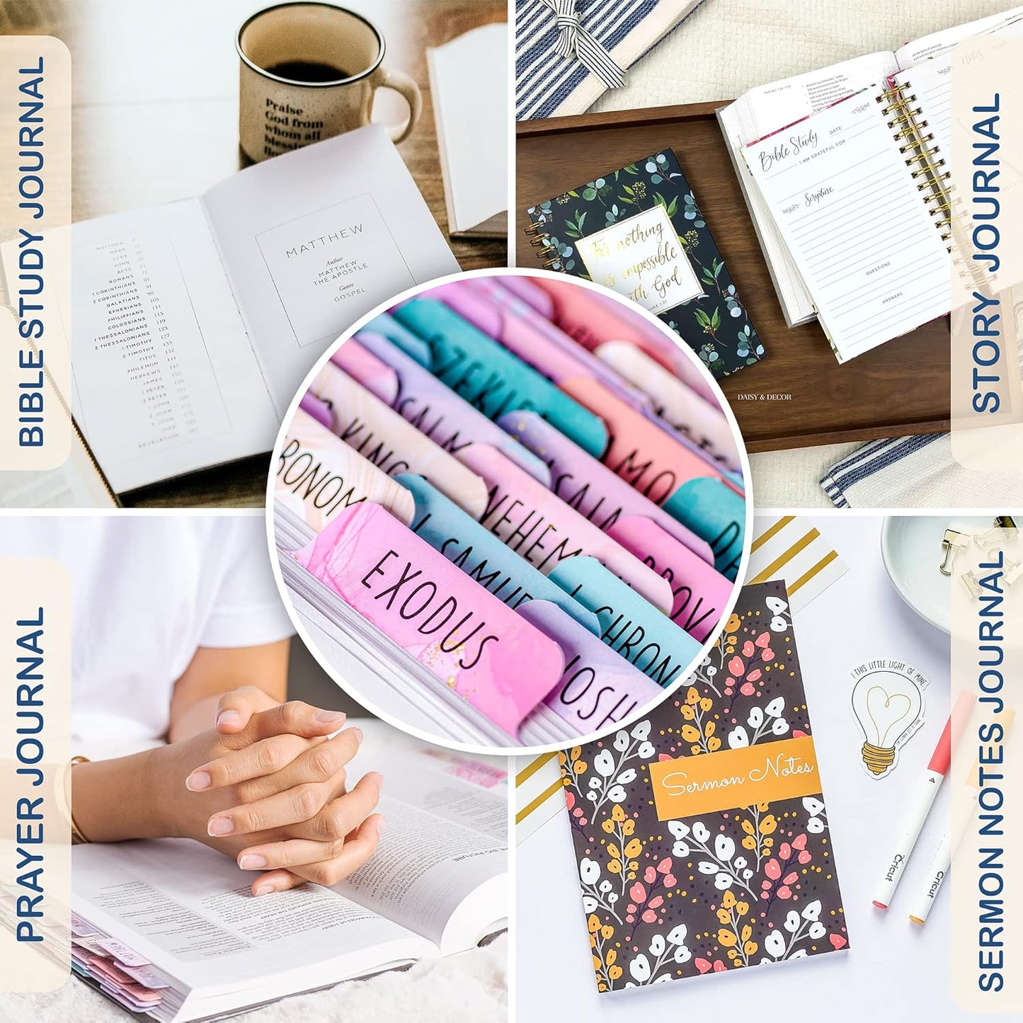 Pastel Nebula Bible Tabs