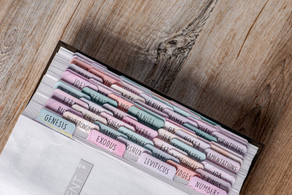 Pastel Nebula Bible Tabs