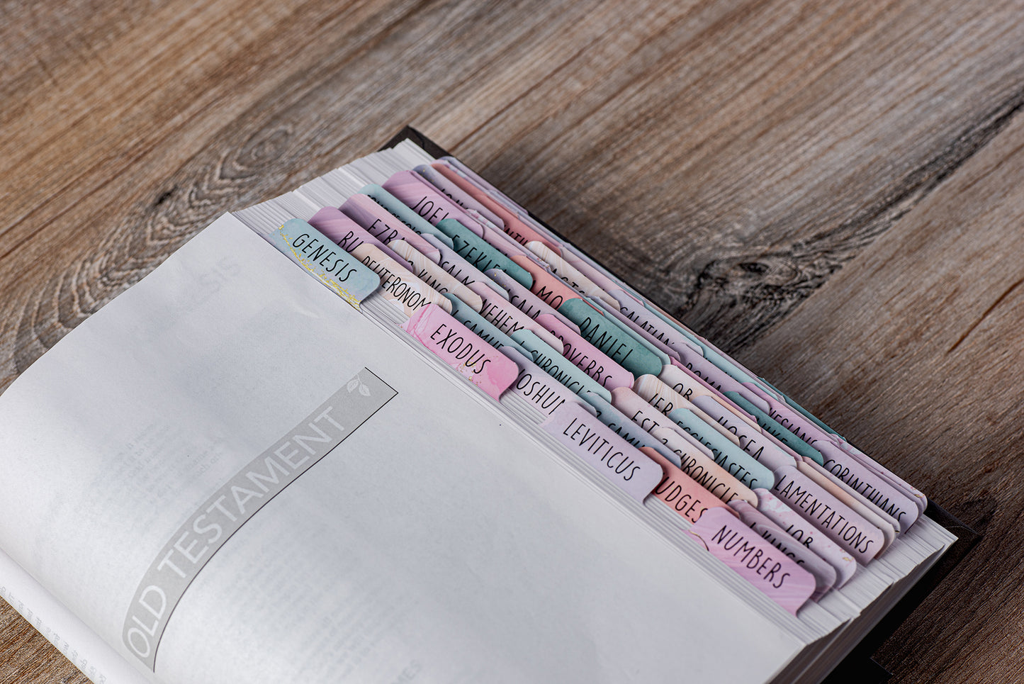 Pastel Nebula Bible Tabs