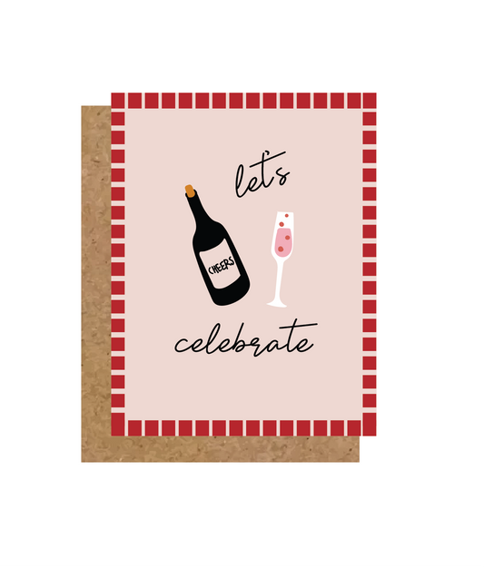 Let's Celebrate Greeting Card